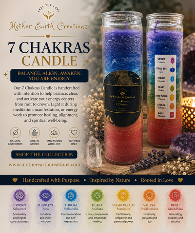 7 Chakras Candle